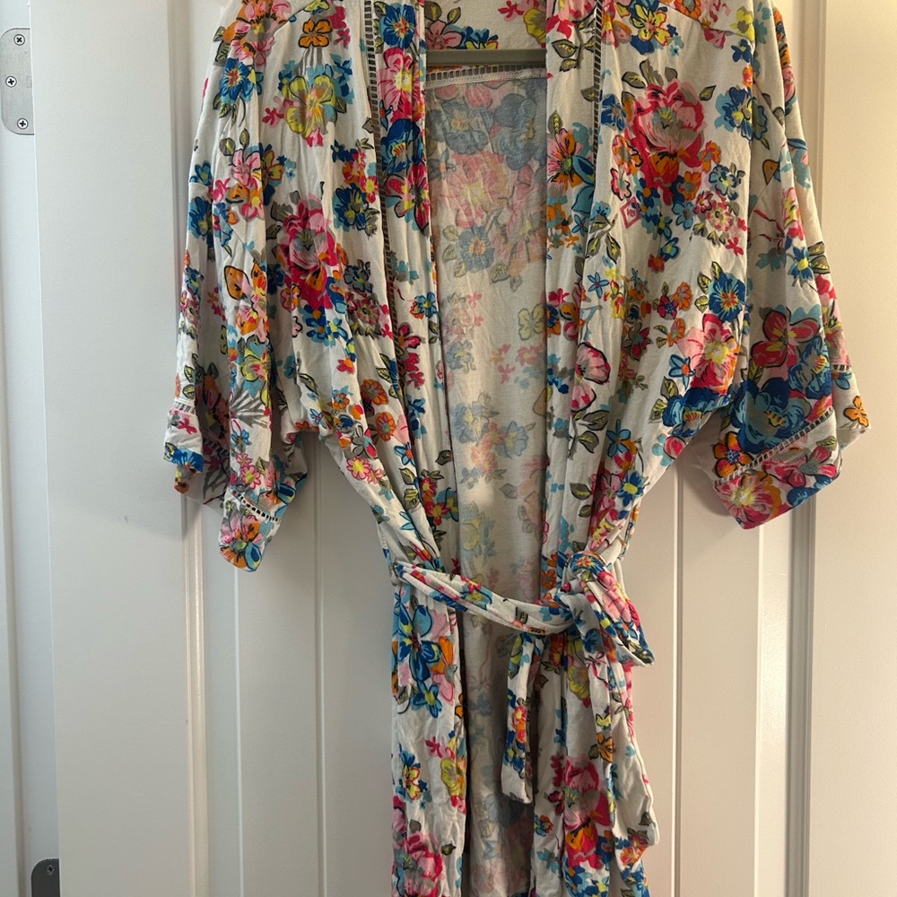 Vera Bradley Floral Robe - Multicolor